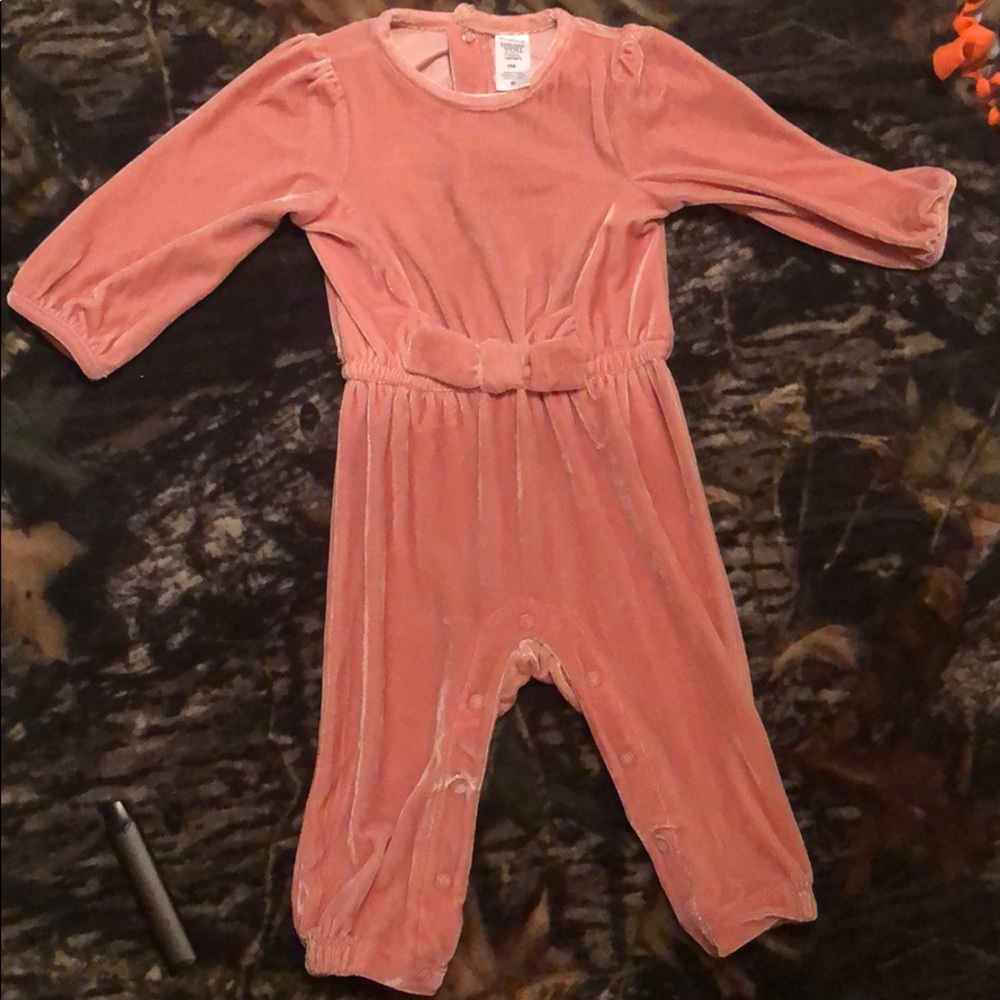 Velvet romper